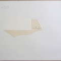 1978, 300×420 mm, koláž, tužka, prořezávaný papír, sig.