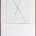 1976, 130×100 mm, reliefní tisk, tužka, papír, sig.