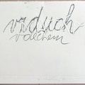 1976, 140×210 mm, reliefní tisk, tužka, papír, Hmatám, sig.