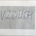 1976, 140×210 mm, reliefní tisk, barva, tužka, papír, Hmatám, sig., soukr.sb.12