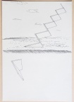 1973, 420×295 mm, tuš, papír, Projekt plastiky země - vzduch, sig., soukr. sb. 12