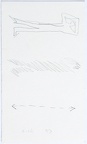 1973, 160×100 mm, tužka, papír, sig.