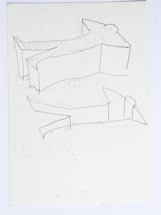 1973, 210×140 mm, tužka, papír, sig.