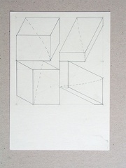 skicy 1968-75, fix, papír