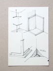 skicy 1968-75, fix, papír