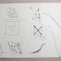 skicy 1968-75, tuš, kuličkové pero, papír