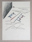 skicy 1968-75, tužka, tuš, papír