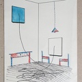 skicy 1968-75, tužka, tuš, akvarel, pastelka, papír