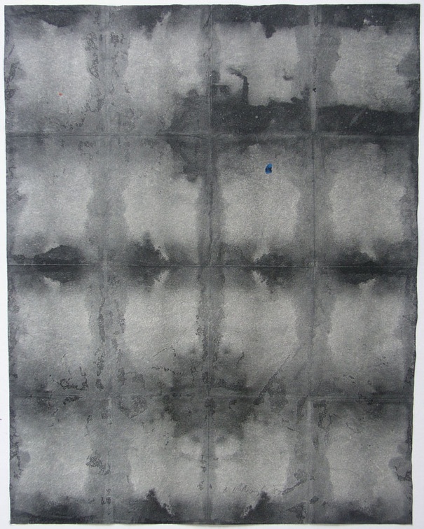 1987, 500×410 mm, akryl, netkaný textil, sig.