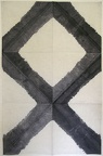1988, 1410×970 mm, akryl, netkaný textil, sig.