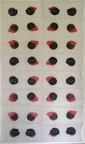 1988, 1660×970 mm, akryl, netkaný textil, sig.