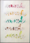 1982, 600×420 mm, akvarel, tužka, pastelka, papír, sig.