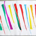 1984, 420×590 mm, tužka, barevné tuše, papír, Pythagorás, sig.