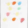 1990, 300×200 mm, tužka, barevné tuše, papír, W. Blake, sig.