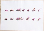 1991, 300×410 mm, tužka, barevné tuše, papír, sig.