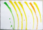 1991, 420×590 mm, tužka, barevné tuše, papír, Hérakleitos, sig.