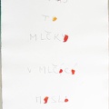 1991, 590×420 mm, tužka, barevné tuše, papír, sig.