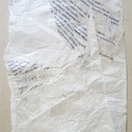 1982, 360×270 mm, akryl, strojopis, papír, sig.