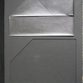 1980-81, 800×600 mm, skládaný papír, gafit, karton, plátno, Anatomie plochy, sig.