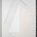 1980-81, 800×600 mm, skládaný papír, latex, karton, plátno, Anatomie plochy, sig. GHMP