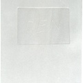 1981, 310×220 mm, reliéfní tisk,  papír, Mizející kniha, sig.
