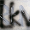 1987, 300×420 mm, akryl, sprej, papír, sig.