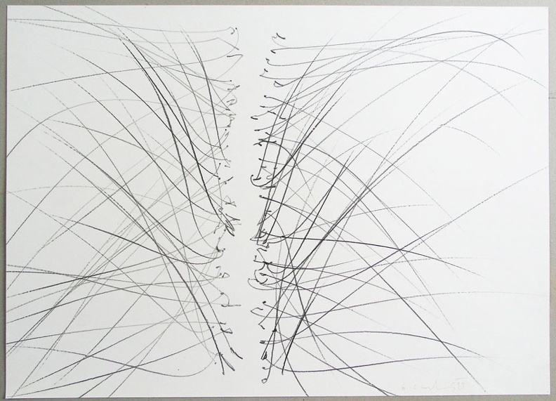 1985, 195×295 mm, tužka, papír, A Deux Mains, sig., soukr. sb. 12