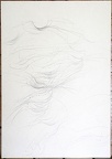 1985, 860×610 mm, tužka, papír, Kresba s překážkami, sig.