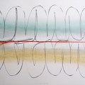 1998, 430×600 mm, obouruční kresba, pastel, papír, sig.