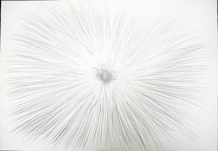 1995, 700×1000 mm, obouruční kresba tužkou, papír