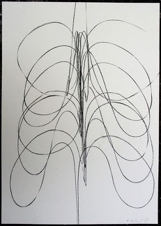 1995, 860×610 mm, obouruční kresba, tužka, papír