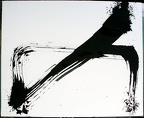 1992, 520×630 mm, akryl, papír, Kresba železnými pilinami magnetem, s.l.p