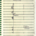 1969-1970, partitura A. Piňose, MG Brno