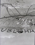 1977, 237 × 84 mm, tuš, fotografie, Centre Pompidou Pařiž Francie
