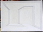 1972, 1996, 35×47 cm, plátno, akryl, tužka, Korelace prostoru, sig., soukr. sb.