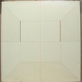 1972, 59×59 cm, akryl, tužka, pastelka, plátno, Stropy-podlahy, sig., soukr. sb.