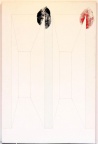 1974, 149×99 cm, akryl, plátno, tužka, razítko, sig., Galerie Brno,