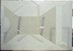 1976-78, 57×81 cm, plátno, tužka, akryl, Bydliště 23.V.76, sig., soukr. sb.