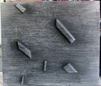 1991, 45×52,5 cm, sololit, dřevo, akryl, tužka, sig.