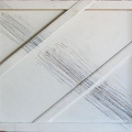 1992, 52,5×64 cm, sololit, dřevo, akryl, tužka, Nábytek, sig.