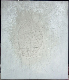1993, 2005, 45,5×53 cm, sololit, sádra, razítko, akryl, tužka, sig.
