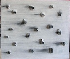 1993, 45×52,5 cm, sololit, uhlí, akryl, tužka, sig., soukr. sb. 43