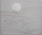 1998, 44,5,5×51,5 cm, sololit, zrcadlo, akryl, tužka, sig., soukr. sb.