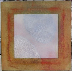 1973, 38×38 cm, akryl, razítko, tužka, plátno, sig., soukr. sb.