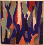 1963, 100×100 cm, tempera, sololit, Detail opony JD, sig., soukr. sb. 3