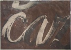1980-81, 55,5×79,5 cm, karton, akryl, Čaz, sig.