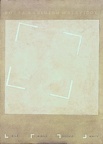 1973, 80×58 cm, akryl, plátno, tužka, tuž, Pocta Kazimíru Malevičovi, sig., GBR Louny, Og883