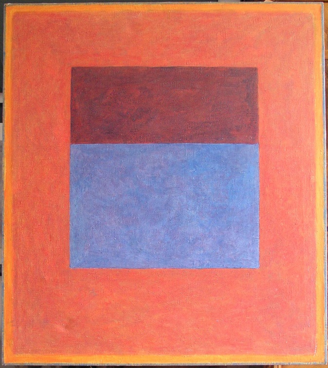1974, 100×90 cm, akryl, plátno, Obraz, sig., soukr. sb. 33