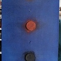 1970, 2005, 125×40 cm, plátno, akryl, pastel, sig.