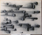 1993, 53,5×64,5 cm, sololit, uhlí, akryl, sig., soukr. sb. 49